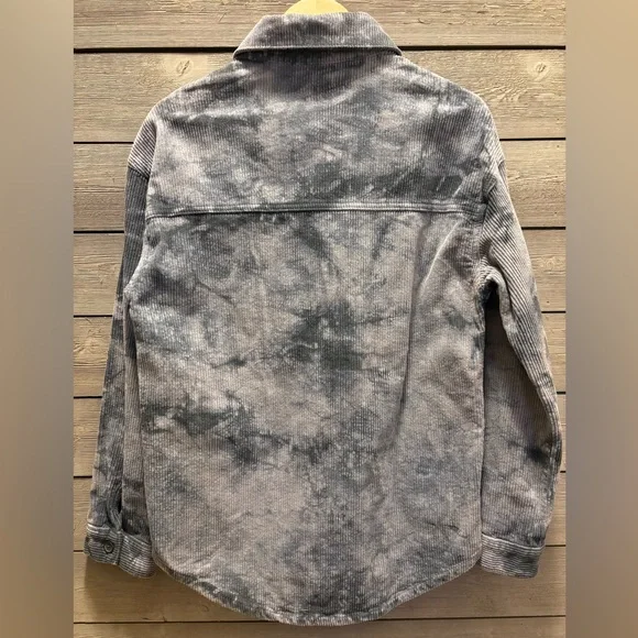 PacSun Tie-Dye Corduroy Shacket - Picture 3 of 6